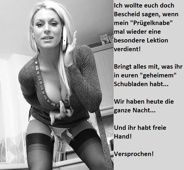 Femdom captions german part 20 #16694744
