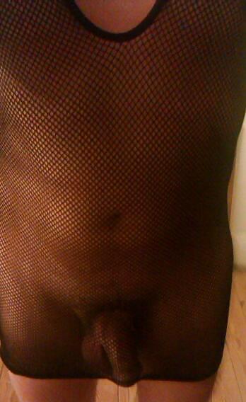 Fishnet cross dressing #22089695