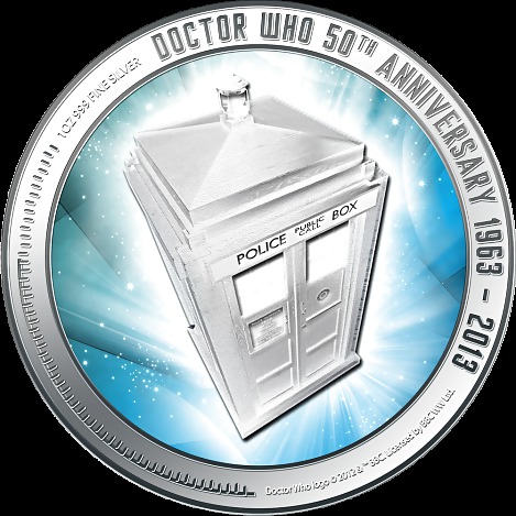 Doctor who 50th anniversary coin
 #18015089