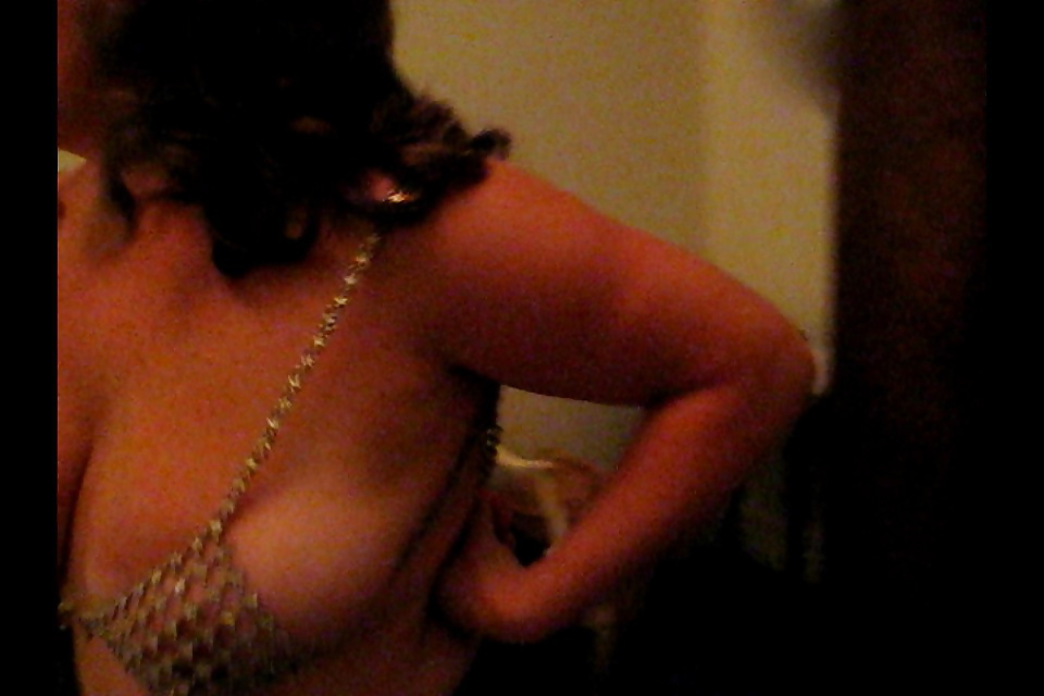Michelle's very perfect giant tits and horny cleavage...