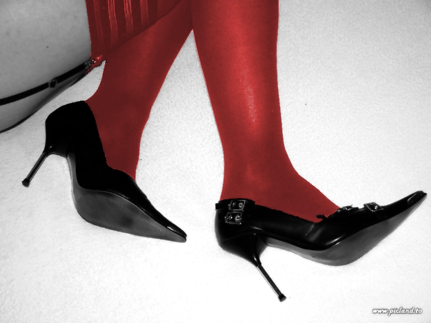Colored nylons - farbige nylons #7764940