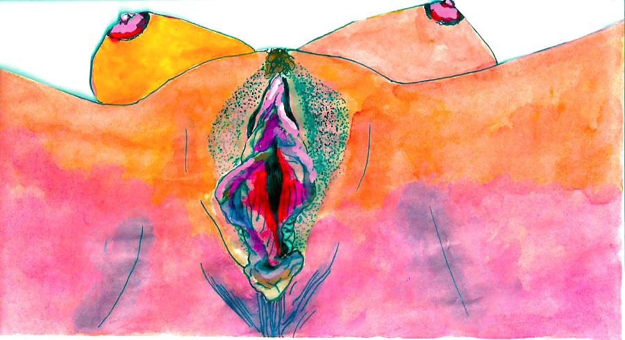 Geschlecht Kunst 3 - Vulva (3) #15133432