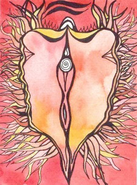 Geschlecht Kunst 3 - Vulva (3) #15133488