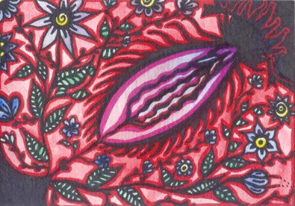 Geschlecht Kunst 3 - Vulva (3) #15133517