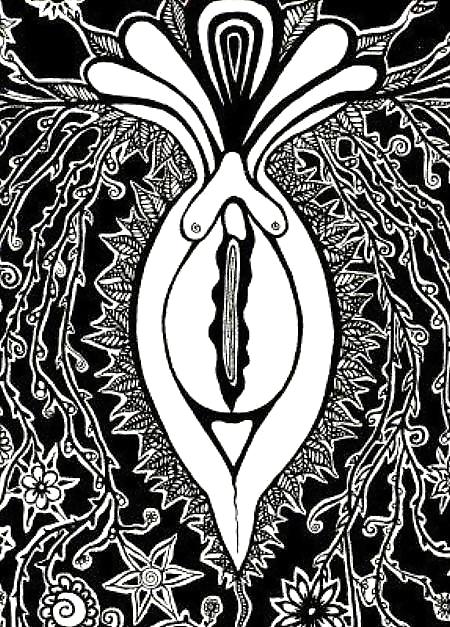 Geschlecht Kunst 3 - Vulva (3) #15133522
