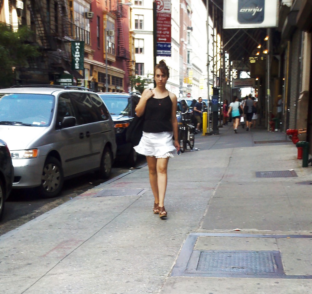New York Union Square Girl on Street #5749271