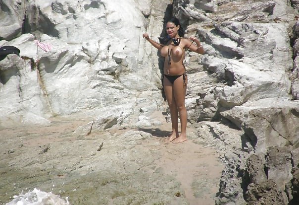 Playa nudista en la isla de Margarita. Venezuela #13174617