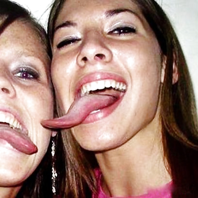 Chicks With Freakishly Long Tongues 3 #11322961