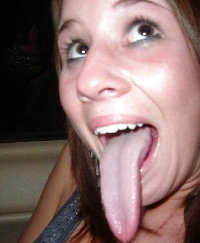 Chicks With Freakishly Long Tongues 3 #11323026