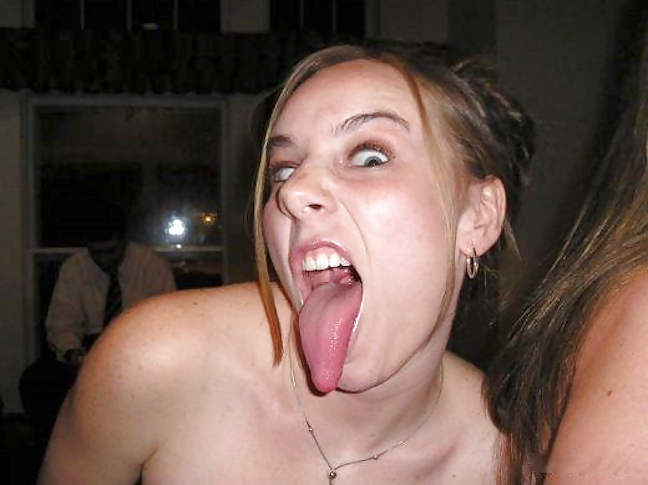 Chicks With Freakishly Long Tongues 3 #11323174