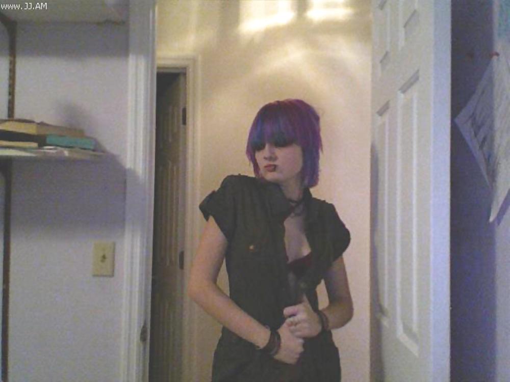 Stolen Pics - Busted Emo Slut Part 2 #16791376