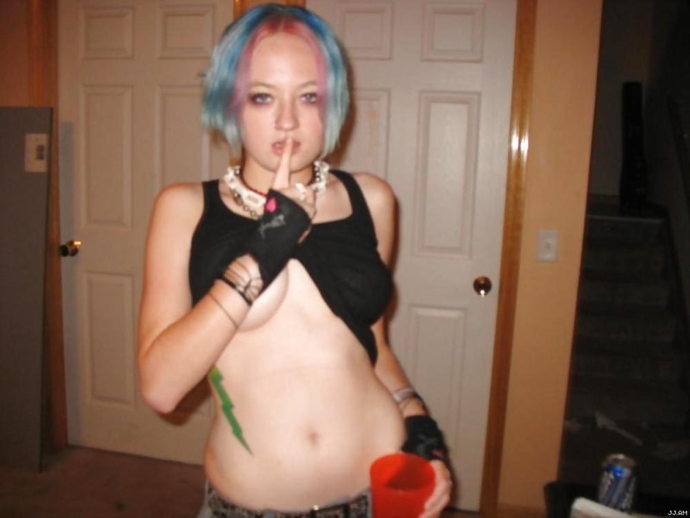 Stolen Pics - Busted Emo Slut Part 2 #16791399