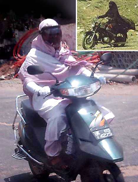 Motorcyc hijabniqa jilbab arab turbanli tudung paki hijabi #16817150