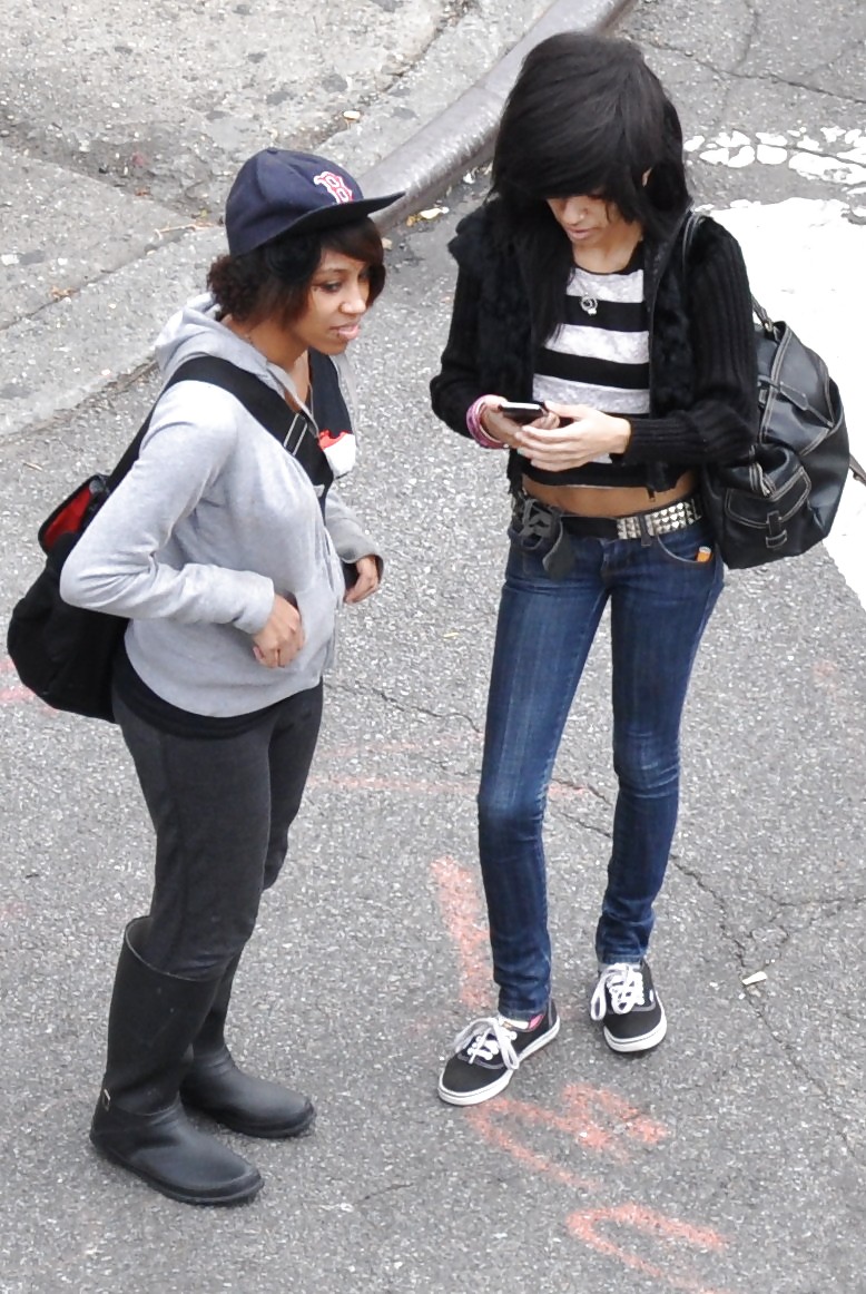 Harlem niñas en el calor 375 de Nueva York - jóvenes lesbianas
 #6338812