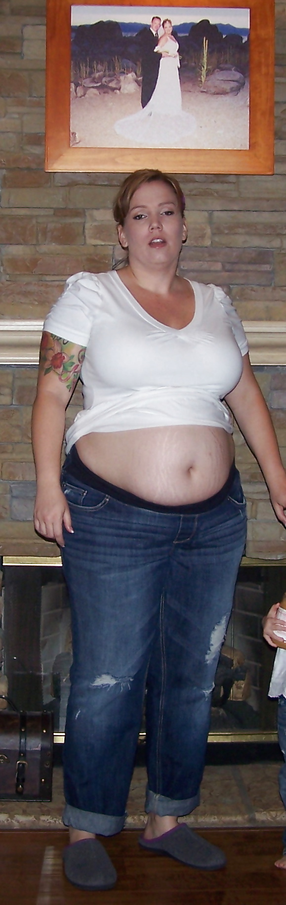 Pregnant lauren- with clothes big boobs #3791401