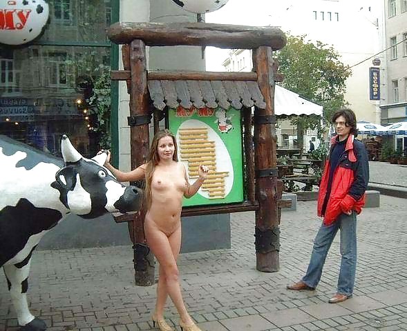 Naked on the street #11241886