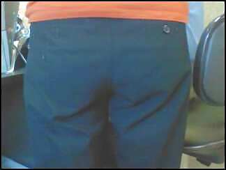 Please Comment:24yo co-workers ass and clevage #4566009