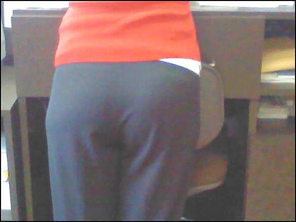 Please Comment:24yo co-workers ass and clevage #4566034