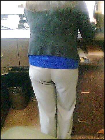 Please Comment:24yo co-workers ass and clevage #4566042