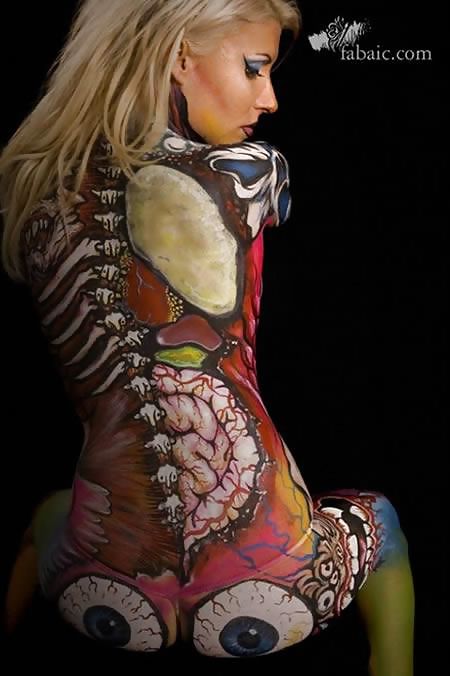 Painted Ladies-Body Paint #3757242