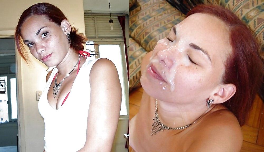 Prima e dopo i trattamenti al viso: giovani e milf
 #14466127