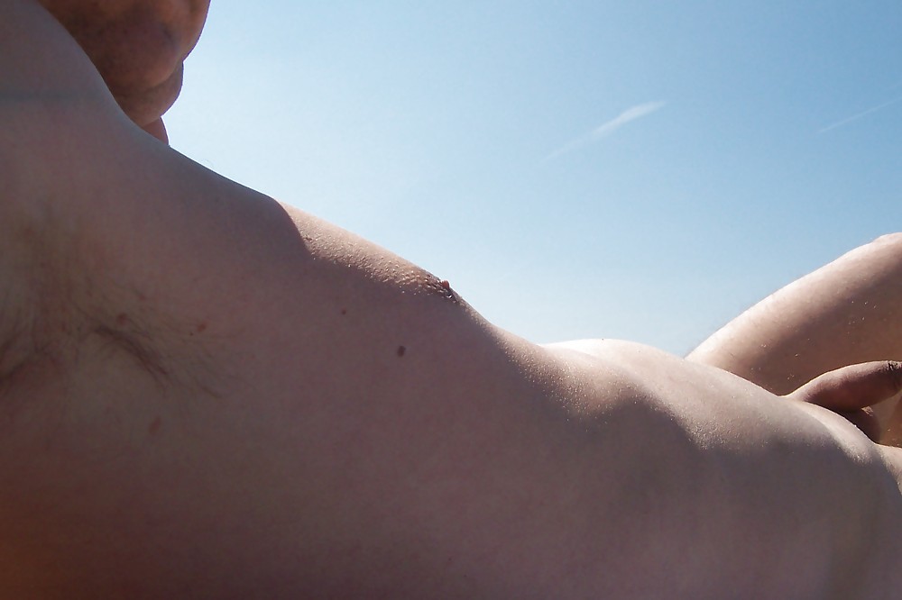 Me on the nude seaside