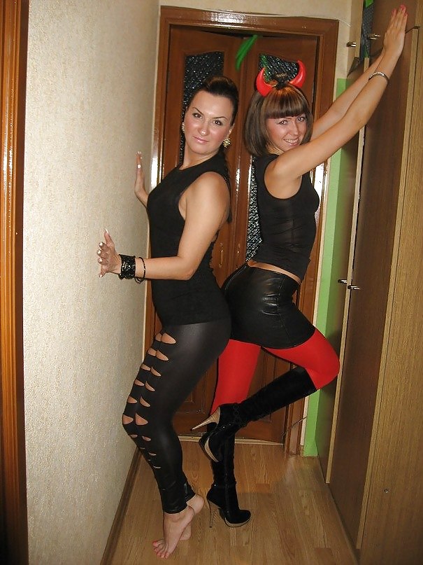 Leggings Seins Cul Sexy De Spandex De Hot Girls #11911401