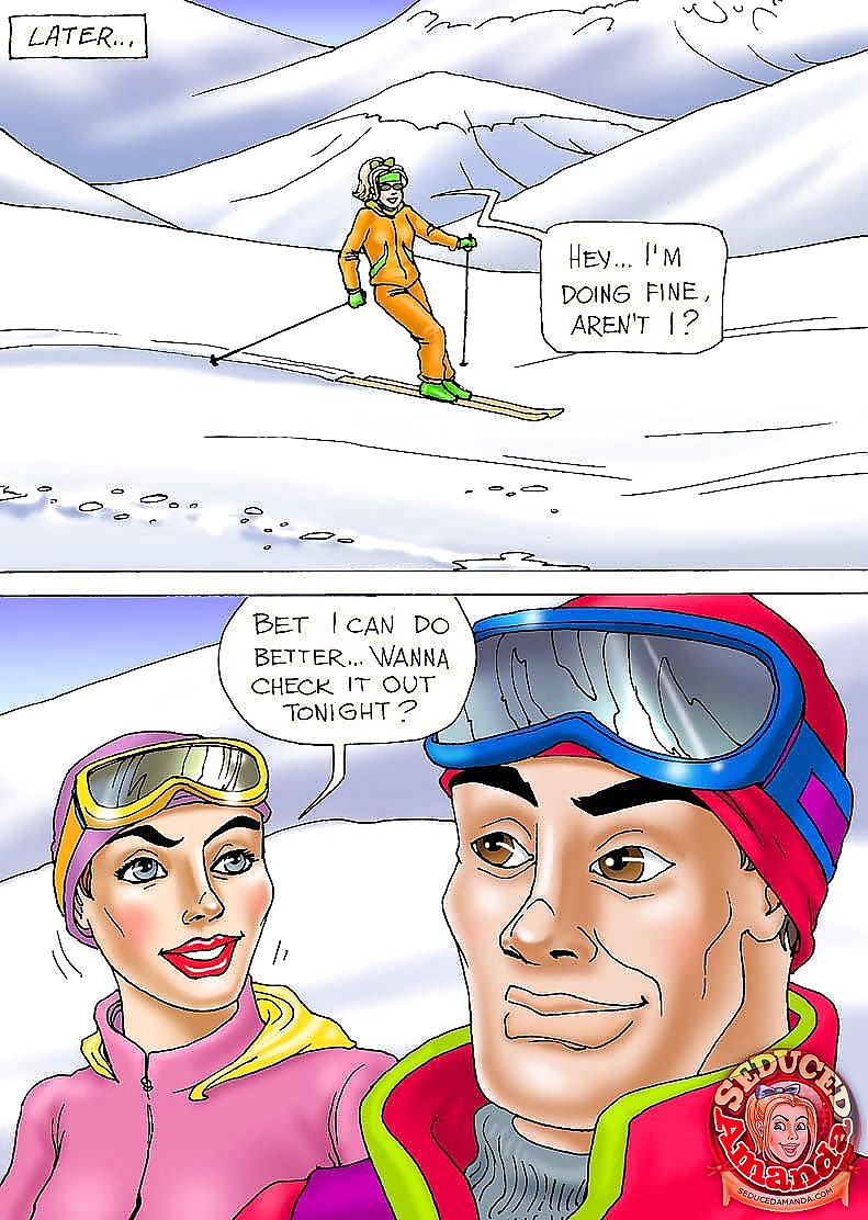 Verführt Amanda - Sexy Skifahren (en) #356272