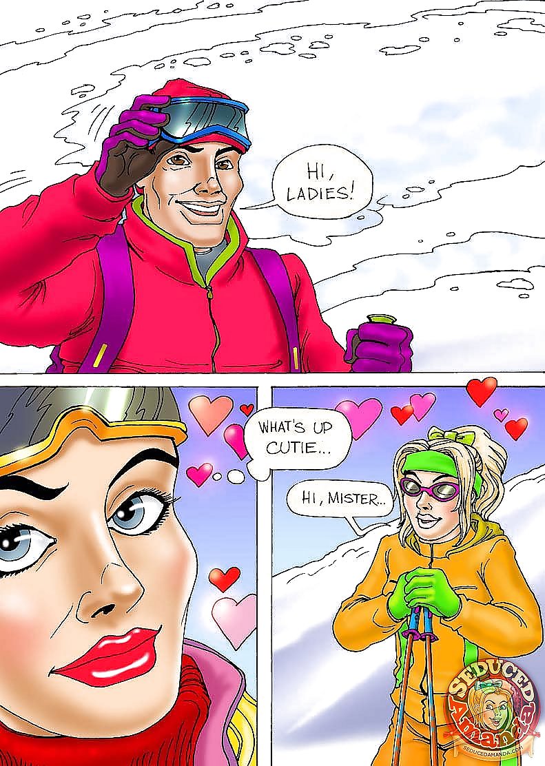 Verführt Amanda - Sexy Skifahren (en) #356322