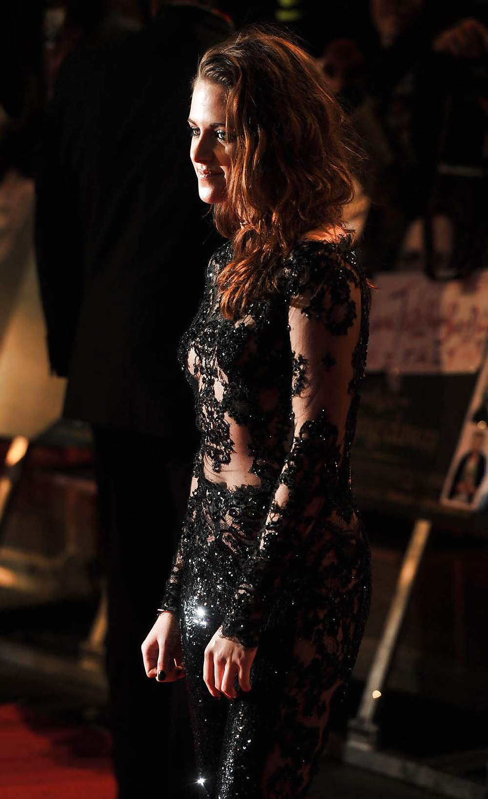 Kristen Stewart in a transparent dress #12608316