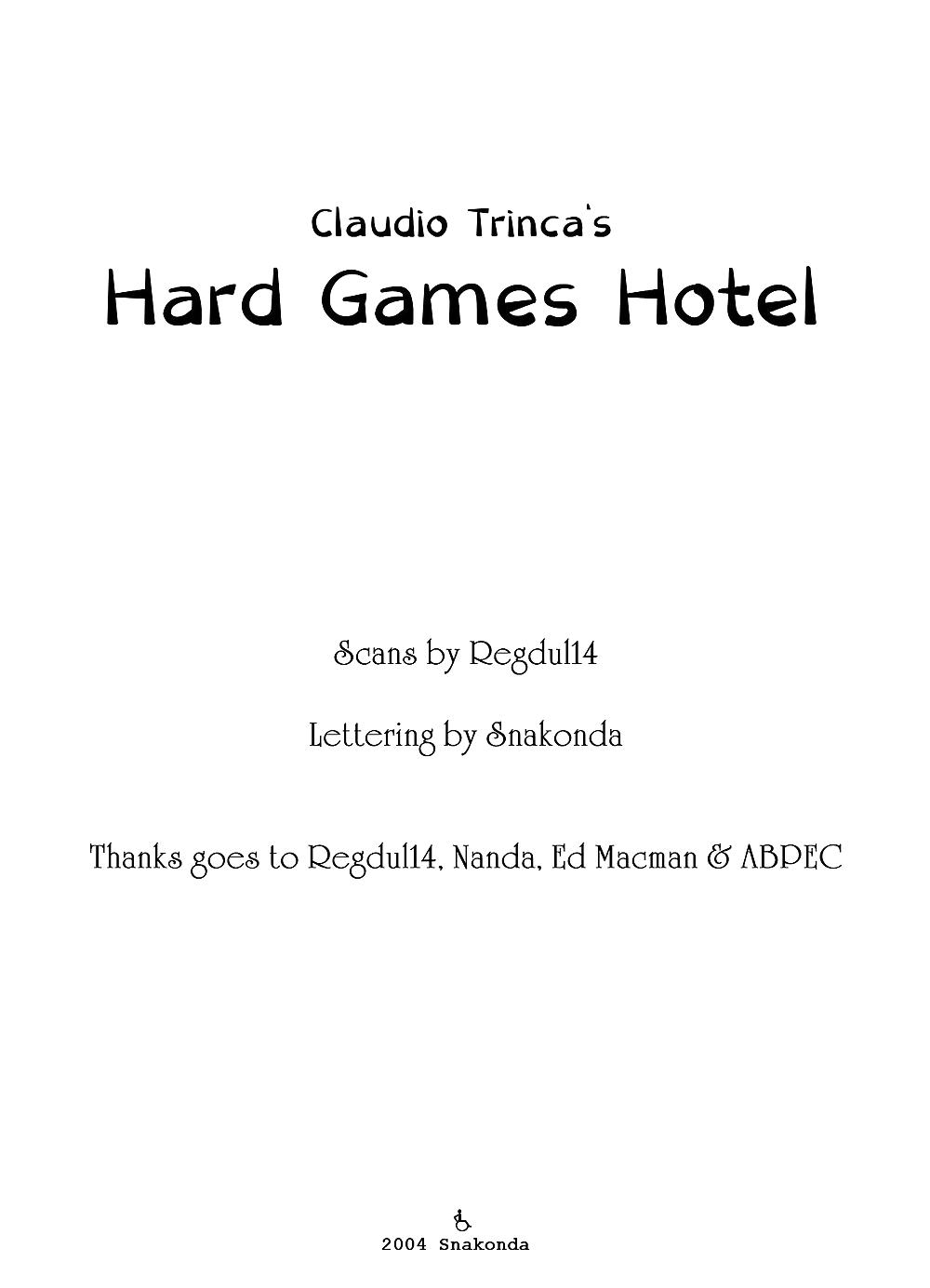 Hard games hotel #357432