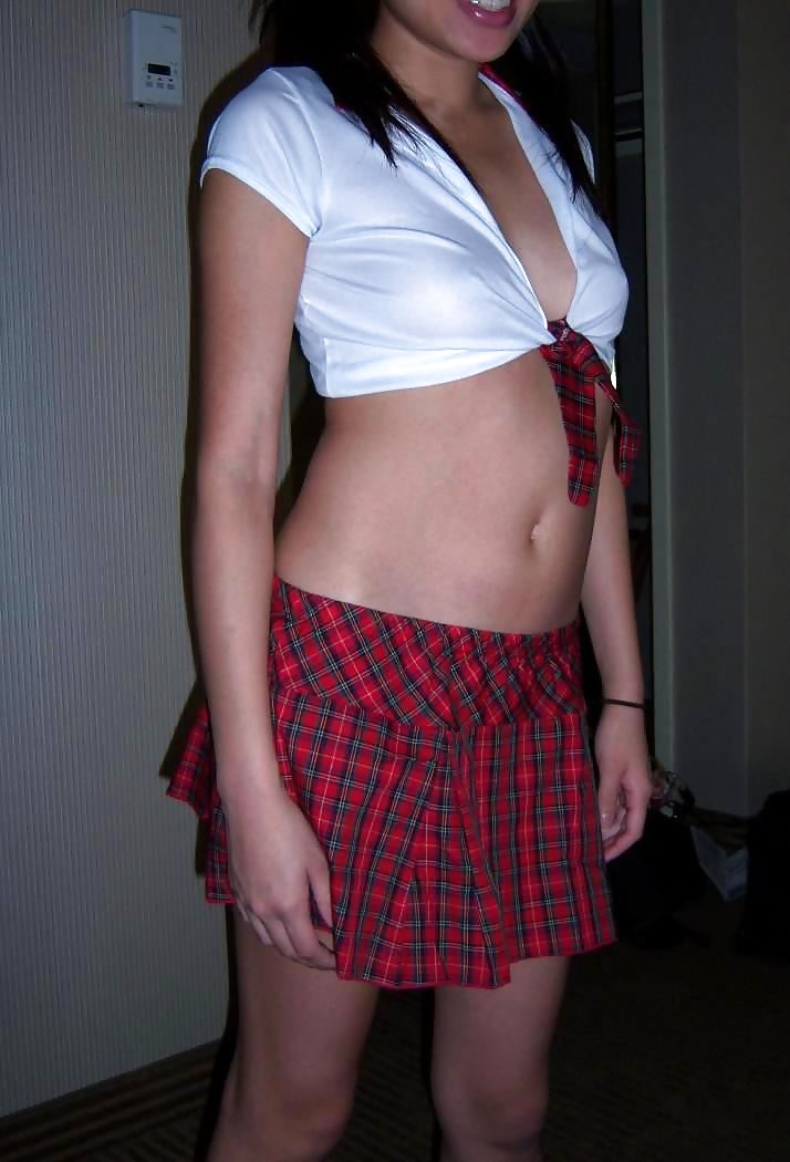 Hot Asian Schoolgirl Slut #8358226