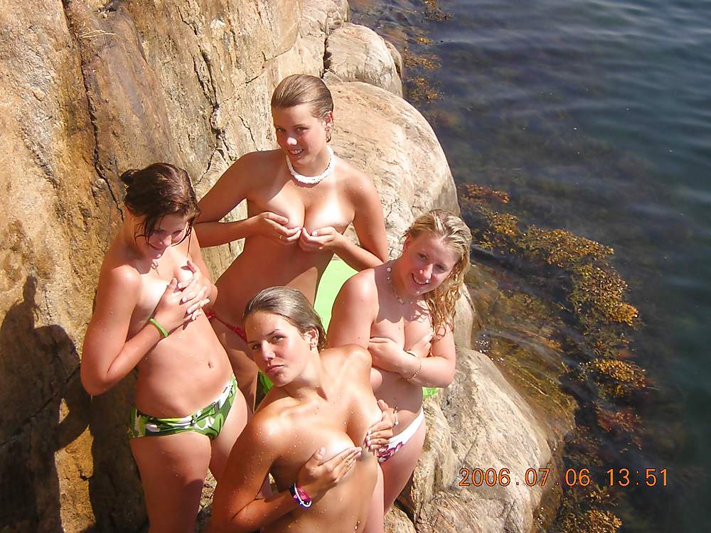 Oben-ohne-schwedische Mädchen #5299273