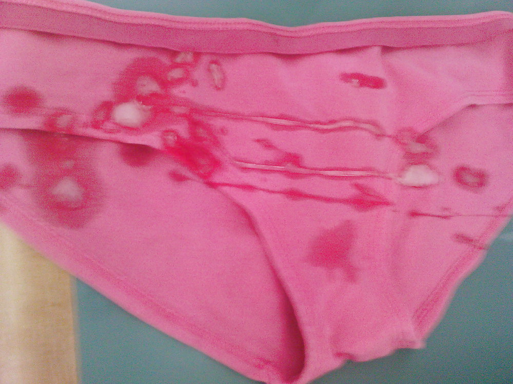 Cum on pink panties #7394878