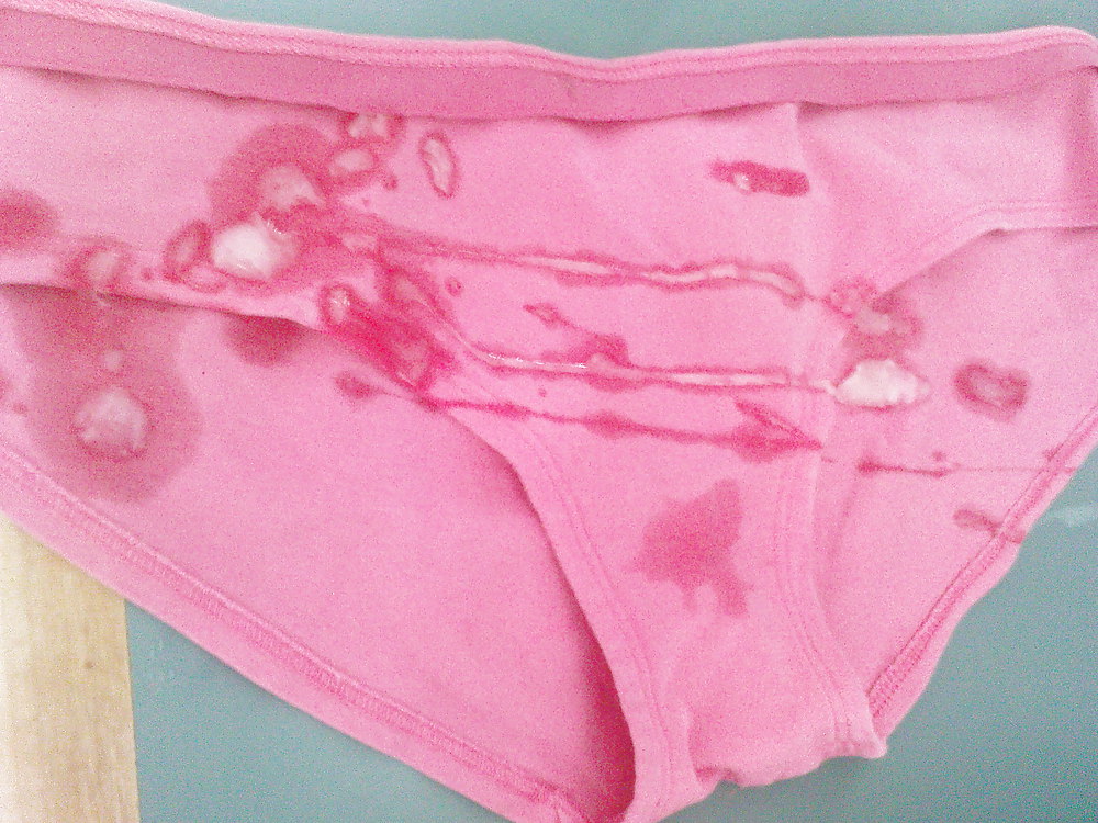 Cum on pink panties #7394906