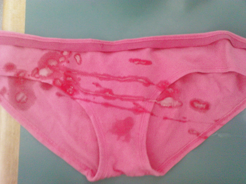 Cum on pink panties #7394916