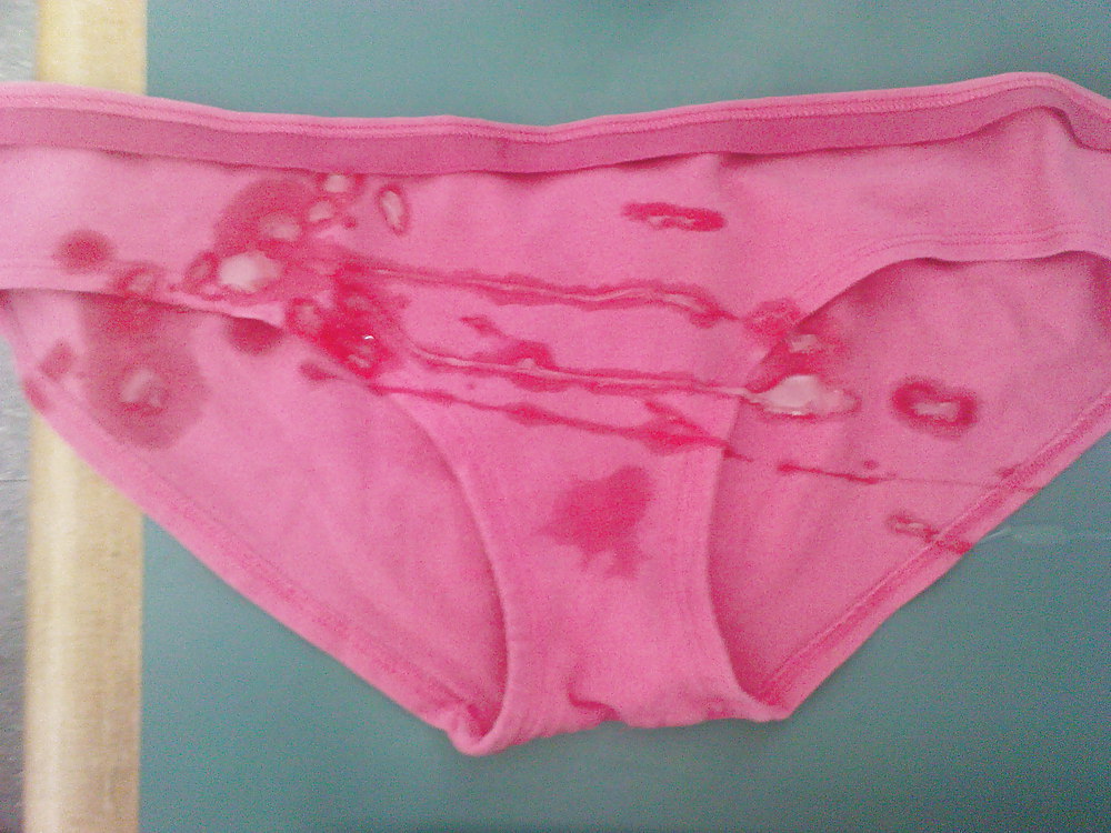 Cum on pink panties #7394932
