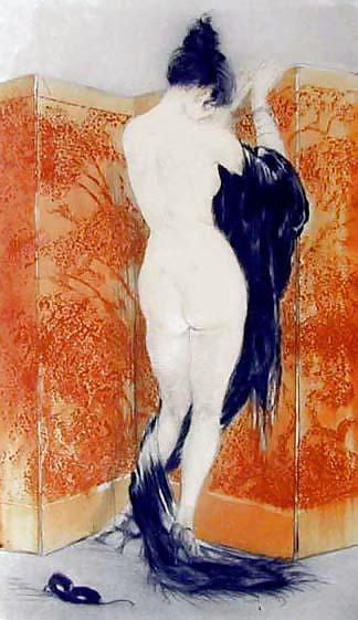 Gezeichnet Eroporn Kunst 71 - Louis Icart #15777613