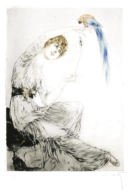 Gezeichnet Eroporn Kunst 71 - Louis Icart #15777623