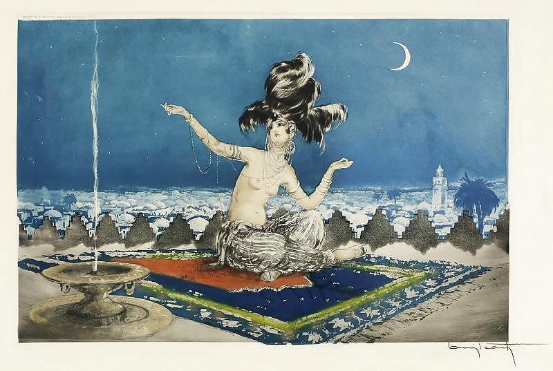 Gezeichnet Eroporn Kunst 71 - Louis Icart #15777631