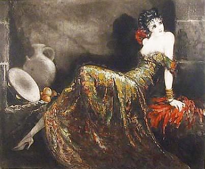 Gezeichnet Eroporn Kunst 71 - Louis Icart #15777873