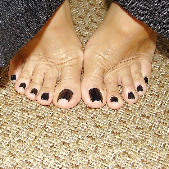 Face Book Feet # 2 Black and white #13771515