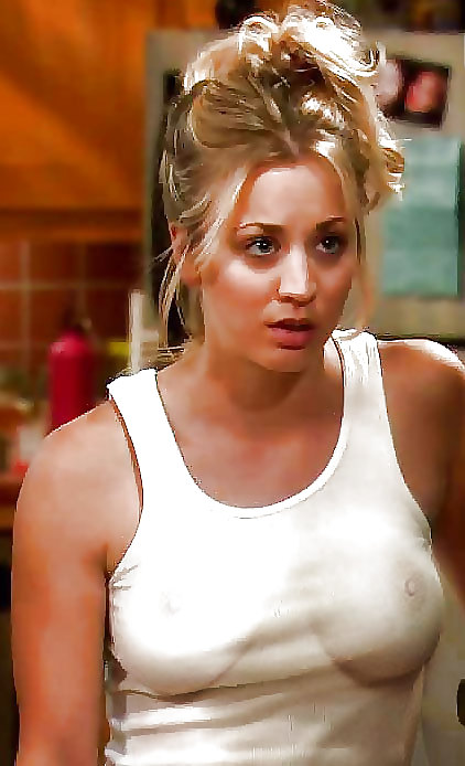 Kaley Cuoco in a White Tanktop #16793055