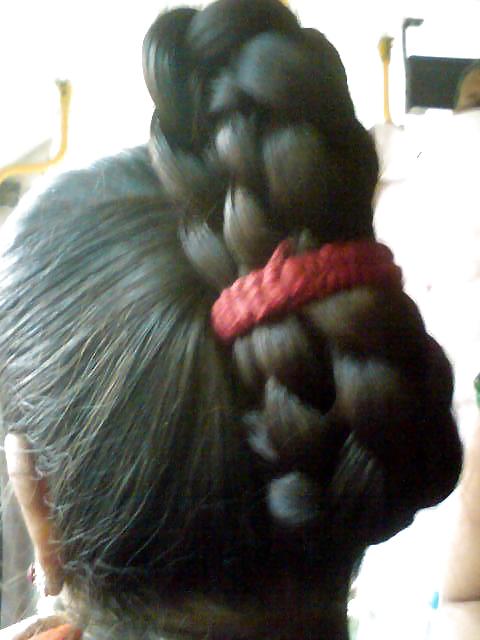 Travail De Cheveux Indiens #21203810