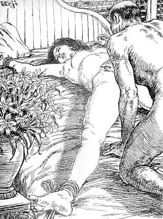 Thematic Drawn Porn Art 12 - BDSM (3) #7775155