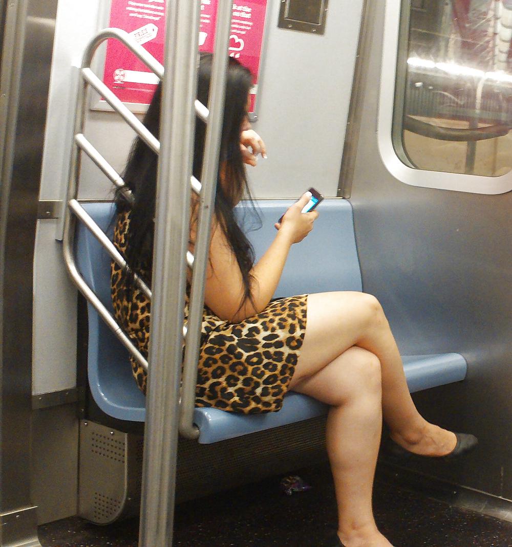 ニューヨークの地下鉄乗り
 #5857112