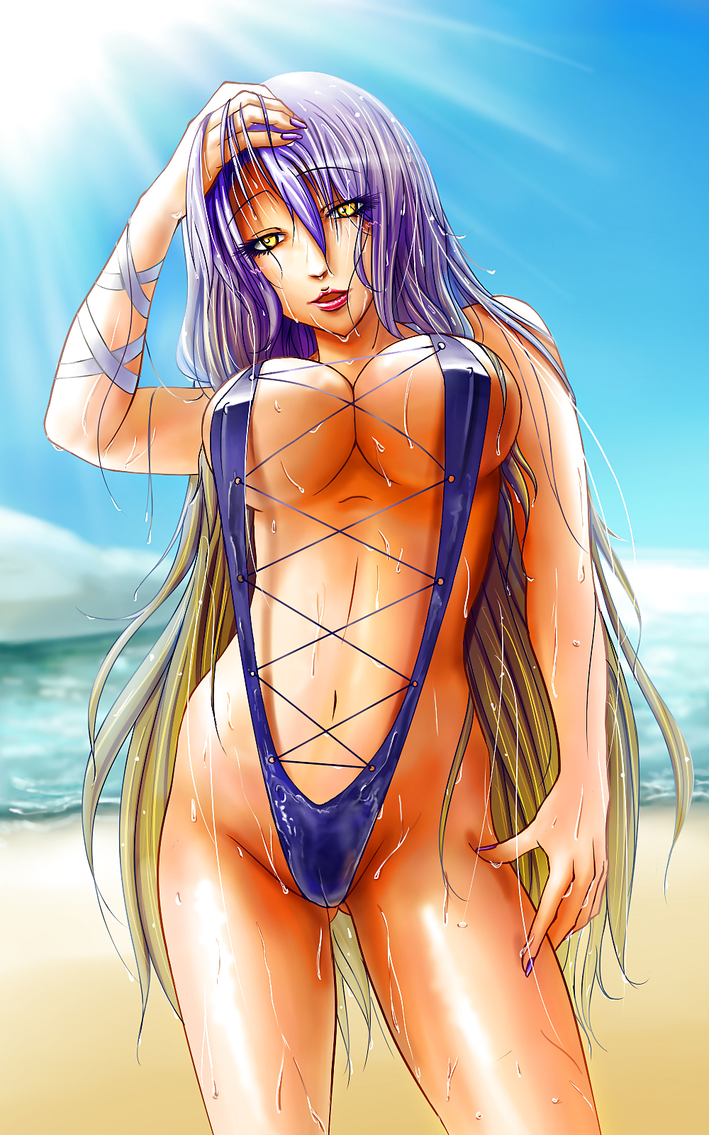 Anime Sling Bikinis #5805827
