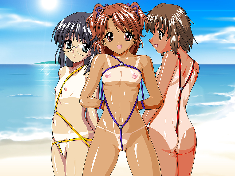 Anime Schlinge Bikinis #5805889