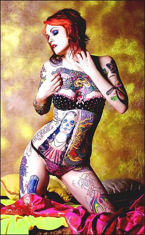Mein Tattoo Mädchen - Punk - Emo - Rockabilly - Alt - 13 #3041478