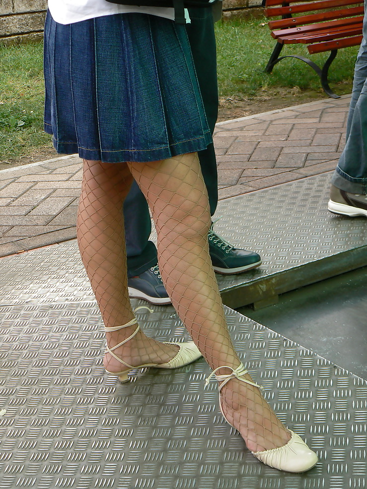 Feet and heels on the street 2 #19150713